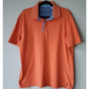 Robert Graham Orange Polo